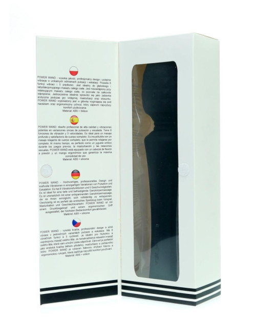 Masażer wibracyjny B - Series Magic Power Wand Czarny
