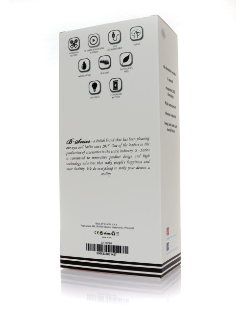 Stymulator-Massager Ultra Strong USB - Wibrator i Masażer, 10 funkcji, 5 prędkości, wodoodporny, silikon medyczny