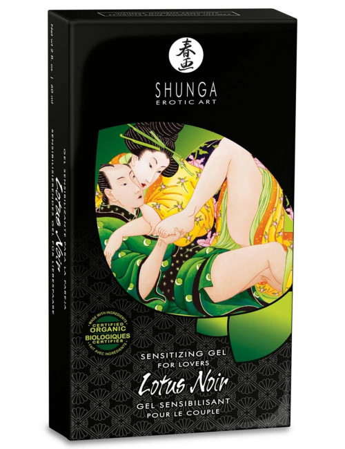Shunga Lotus Noir Żel Stymulujący dla Par 60ml