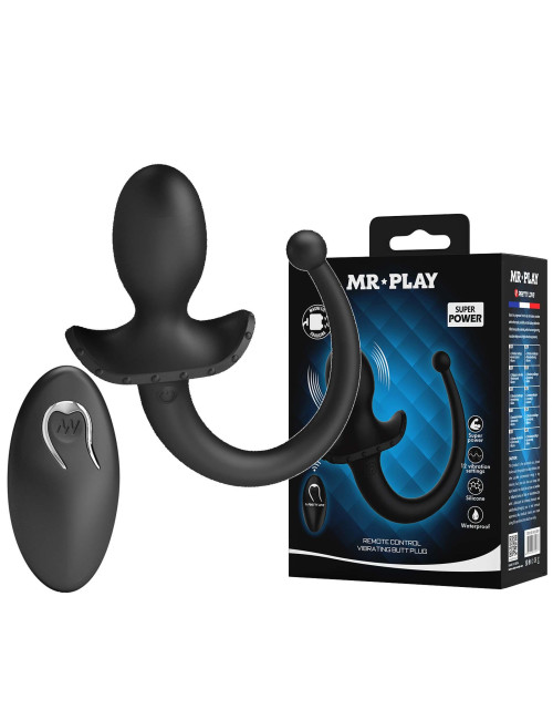 Mr. Play Zdalnie Sterowany Wibrujący Plug Analny
