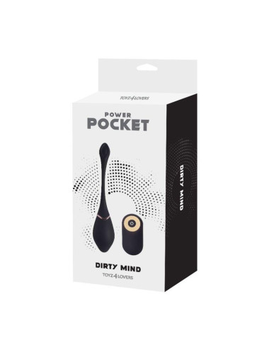 Ovulo Vibrante senza fili Toyz4Lovers Black
