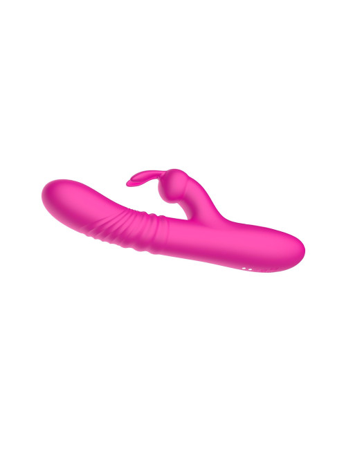 Króliczek Rabbit vibrator - 10 trybów, G-spot i łechtaczka, wodoodporny, silikon/ABS