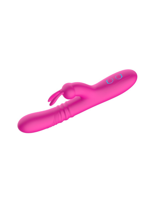 Króliczek Rabbit vibrator - 10 trybów, G-spot i łechtaczka, wodoodporny, silikon/ABS