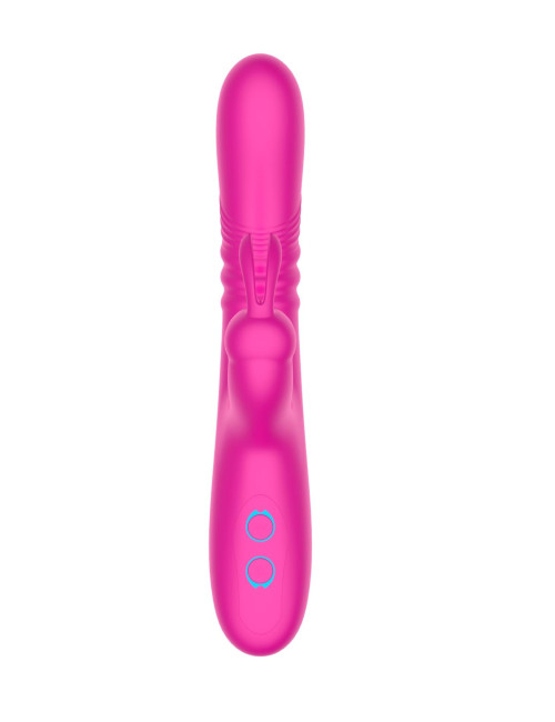 Króliczek Rabbit vibrator - 10 trybów, G-spot i łechtaczka, wodoodporny, silikon/ABS