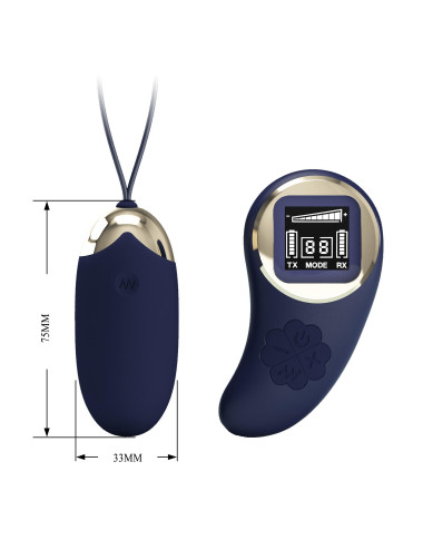 PRETTY LOVE - Mina-10 vibration functions 9 speed levels, Wireless remote control