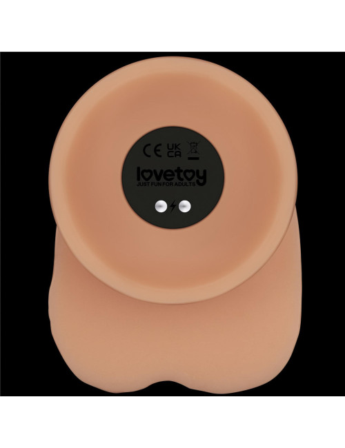 Lovetoy Power Basics Realistyczny dildo z wibracjami 23 cm