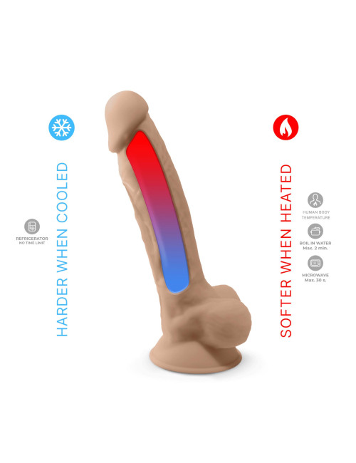 Dildo Realistyczne SD.Model 1 (8) Flesh BOX - silikon SILEXPAN