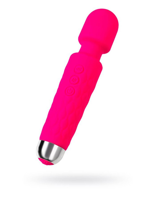 Flovetta Peony Vibrating massager, silicone, pink, 20.5 cm