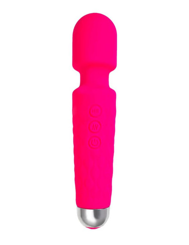 Flovetta Peony Vibrating massager, silicone, pink, 20.5 cm