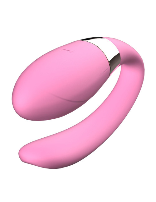 Wibrator i Stymulator dla Par B-Series V-Vibe Pink z Pilotem