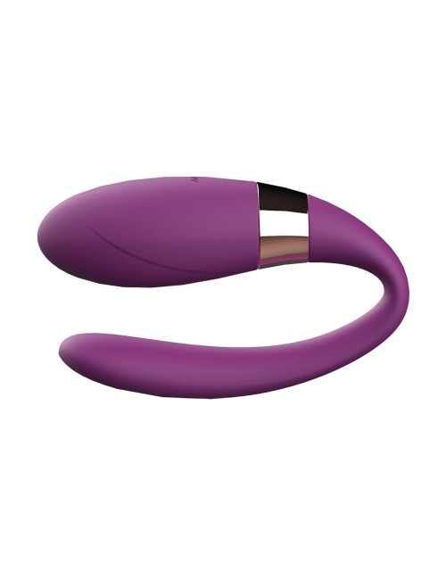 Stymulator-V-Vibe Purple USB – Wibrator dla Par, 7 Trybów, Pilot Bezprzewodowy, Silikon Medyczny, Zabawki erotyczne