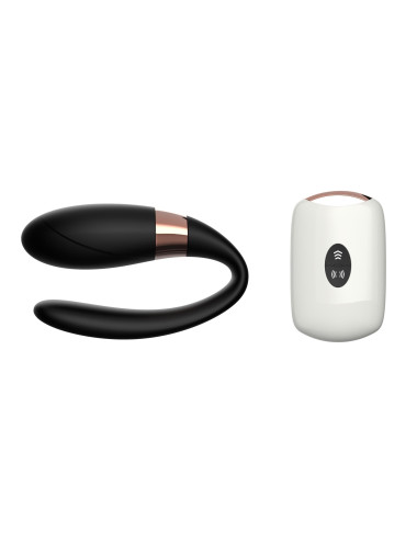 Stymulator-V-Vibe Black USB 7 Function / Remote Control