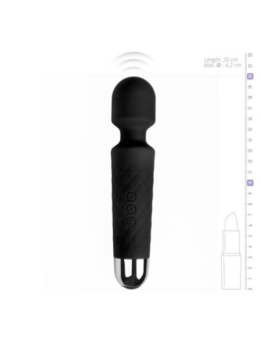 Wibrator Mini Różdżka EasyToys - Czarny