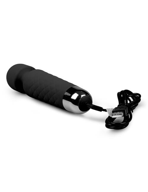 Wibrator Mini Różdżka EasyToys - Czarny | Zabawki, Wibratory, Masażery dla dorosłych, wodoodporny