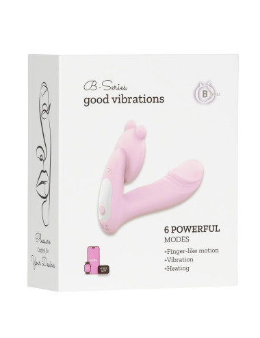 Silicone vibrator 3 speeds, 6 frequencies
Finger function, Heating + APP control