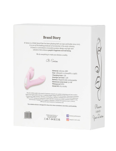 Silicone vibrator 3 speeds, 6 frequencies
Finger function, Heating + APP control