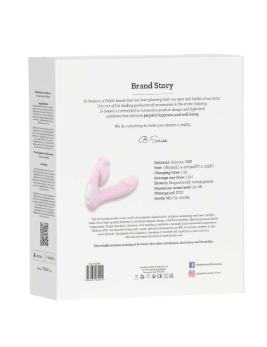 Silicone vibrator 3 speeds, 6 frequencies
Finger function, Heating + APP control