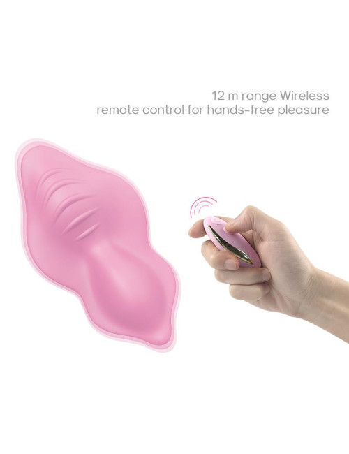 Whisper Light Pink Wibrator – Zabawki dla dorosłych i Stymulator, Wodoodporny, Cichy
