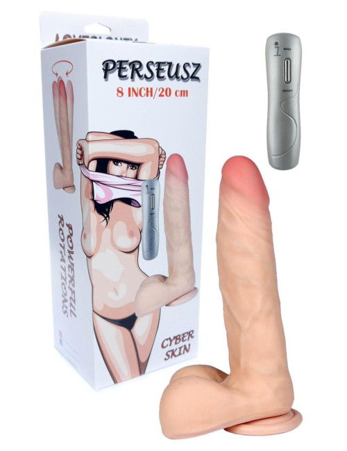 B - Series Real Wibrator Perseusz 8-Rotation z Realistyczną Strukturą