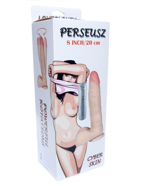 B - Series Real Wibrator Perseusz 8-Rotation z Realistyczną Strukturą
