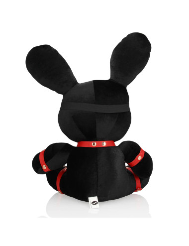 Rabbit Bondage - Velvet - Large - Black