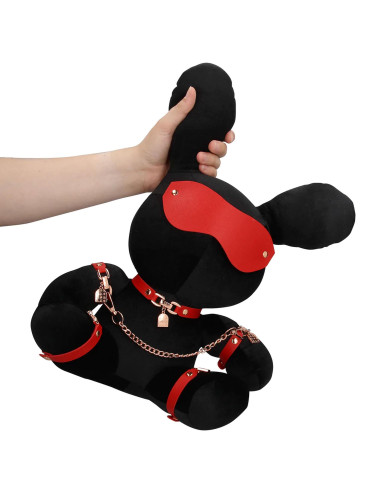 Rabbit Bondage - Velvet - Large - Black