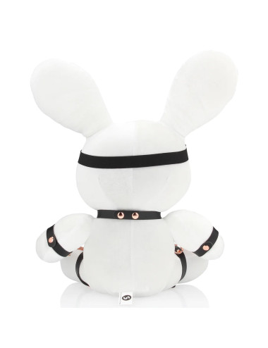 Rabbit Bondage - Velvet - Large - White
