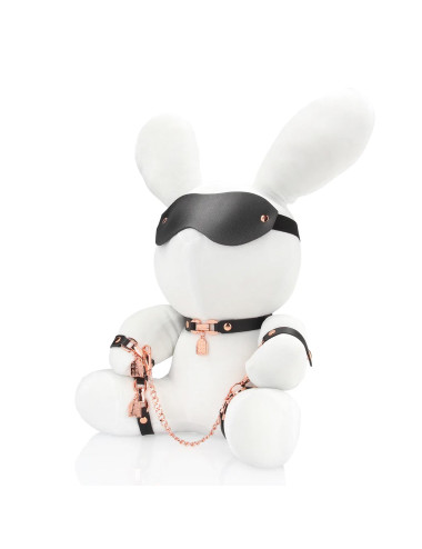 Rabbit Bondage - Velvet - Large - White