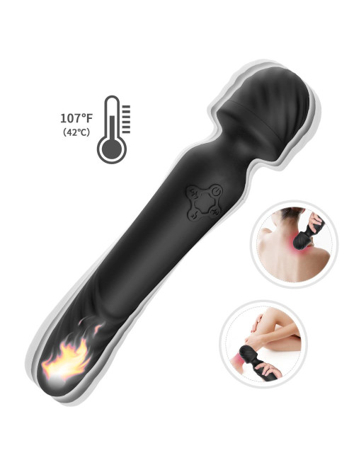 B - Series Joy Mission Black - Wibrator z Funkcją Podgrzewania