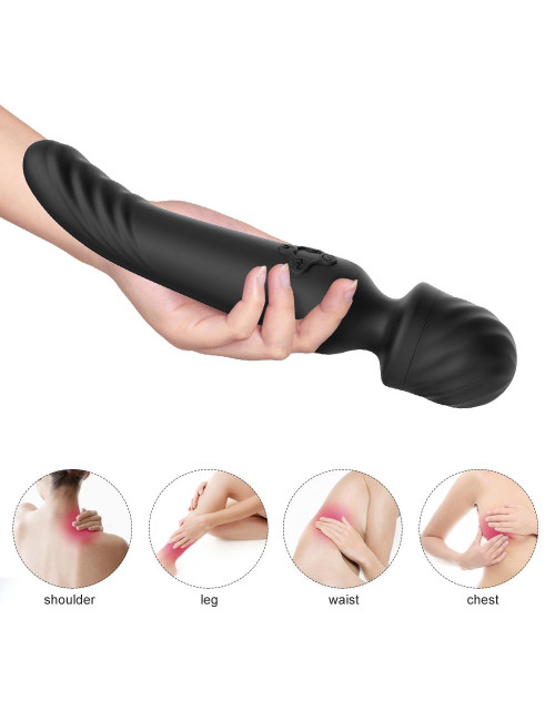 B - Series Joy Mission Black - Wibrator z Funkcją Podgrzewania