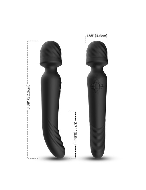 B - Series Joy Mission Black - Wibrator z Funkcją Podgrzewania
