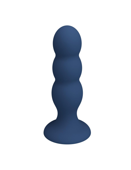 Mr. Play Metal & Liquid Silicone Plug Analny z 3 Kulkami