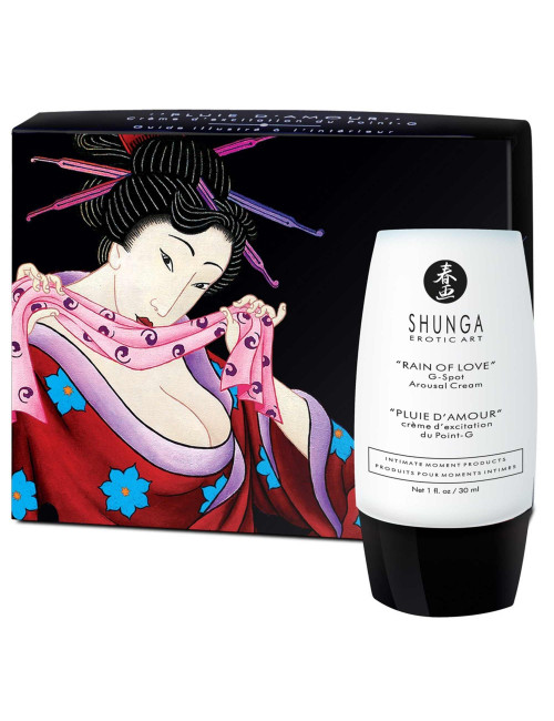 Shunga Rain of Love Cream - Afrodyzjak i Stymulacja Punktu G