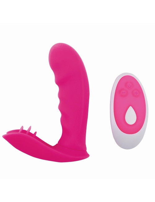 Intimate Melody Strapless Strap-on Wibrator Analny 10 Funkcji