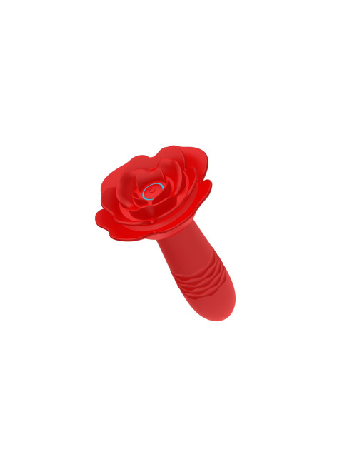 Rose Thrusting - Wibrujący korek analny, plug analny, zabawki analne, plugi wibrujące