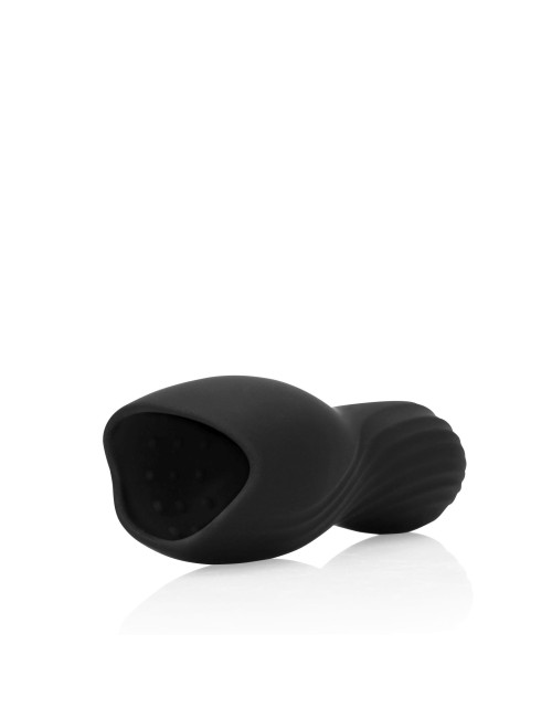 Loveline Licorice Black - Wibrujący masturbator z 10 trybami