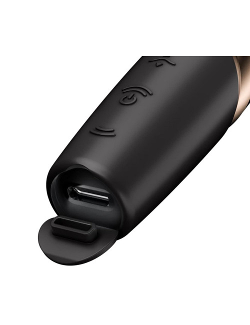 Satisfyer Perfect Kiss - Wibrator do łechtaczki w kształcie szminki