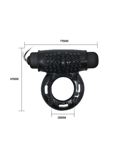 BAILE- POWER RING, 20 vibration functions Wireless remote control