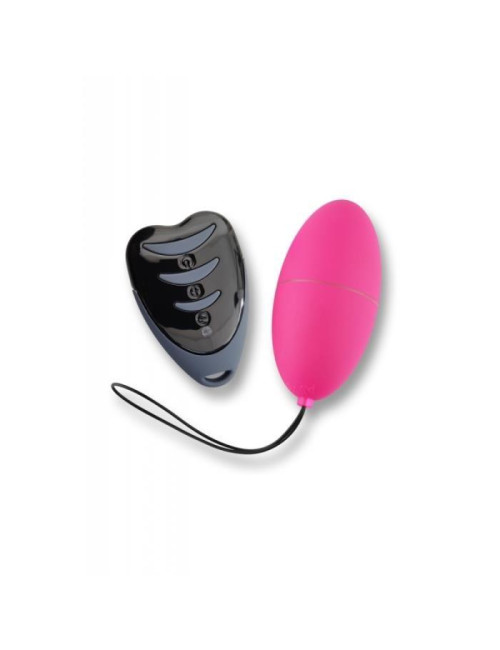Jajko Wibracyjne Egg 3.0 Pink – Bezprzewodowy Pilot, 10 Trybów, Silikon/ABS