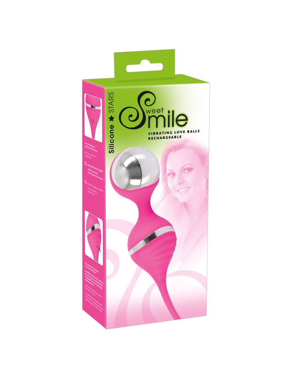 Sweet Smile Kulki Wibracyjne do Treningu Dna Miednicy