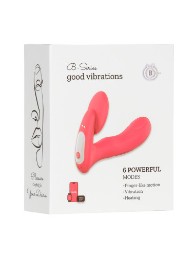 Silicone vibrator 3 speeds, 6 frequencies,
Finger function,
Heating + APP control