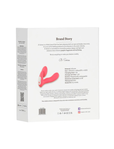 Silicone vibrator 3 speeds, 6 frequencies,
Finger function,
Heating + APP control