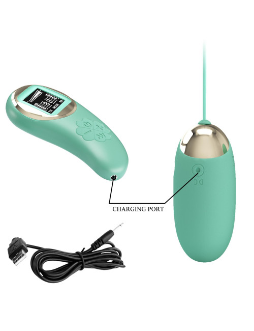 Pretty Love Mina-10 – Bezprzewodowe jajko wibracyjne z pilotem