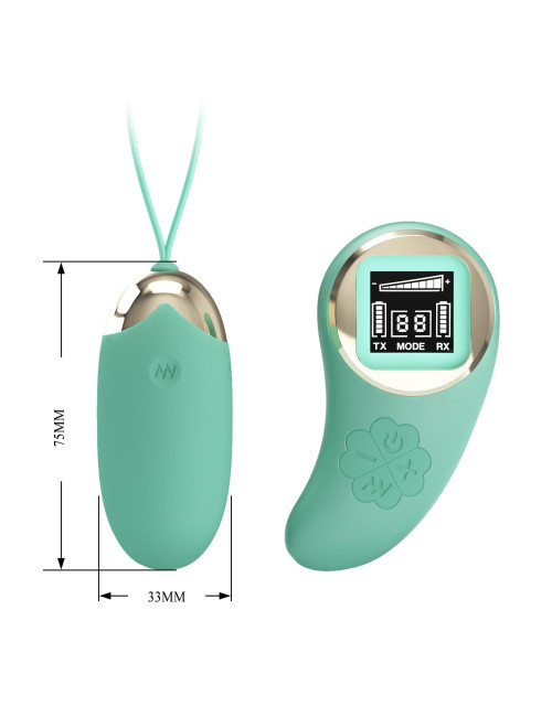 Pretty Love Mina-10 – Bezprzewodowe jajko wibracyjne z pilotem