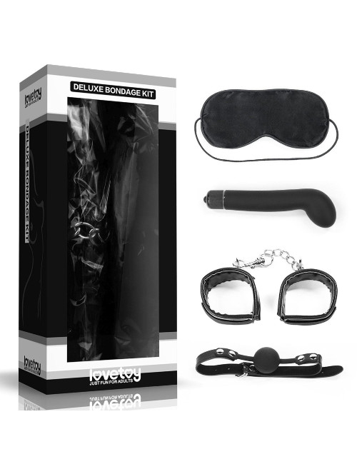Zestaw Bondage Deluxe - Zabawki / Zestawy, Bezpieczne Bondage, Komfortowa Niewola
