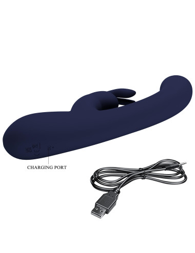 PRETTY LOVE - Lamar Blue, 10 vibration functions 9 speed levels