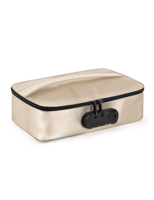 Discreet Box Luxury Gold - Pudełko na zabawki erotyczne, luksusowe i bezpieczne