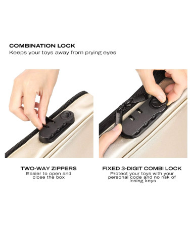 DISCREET BOX LUXURY GOLD