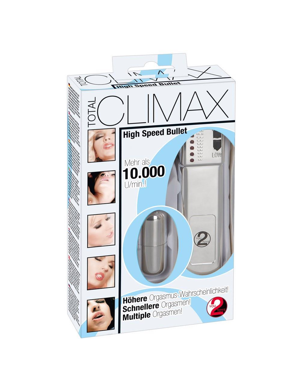 You2Toys Total Climax Bullet - Jajko wibrujące