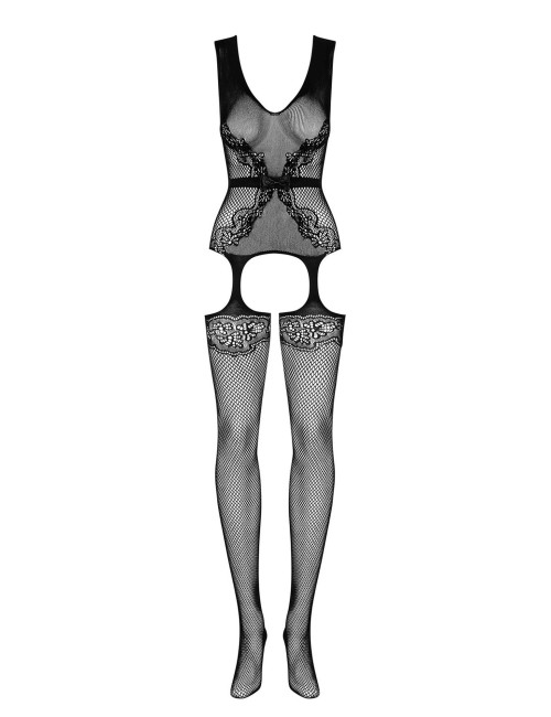 Obsessive F217 - Seksowne bodystocking 2w1 S/M/L